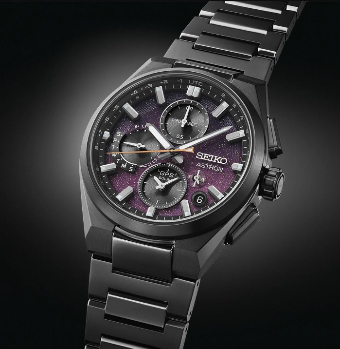 Seiko Astron GPS Solar 5X Dual Time Chronograph 'Yozakura